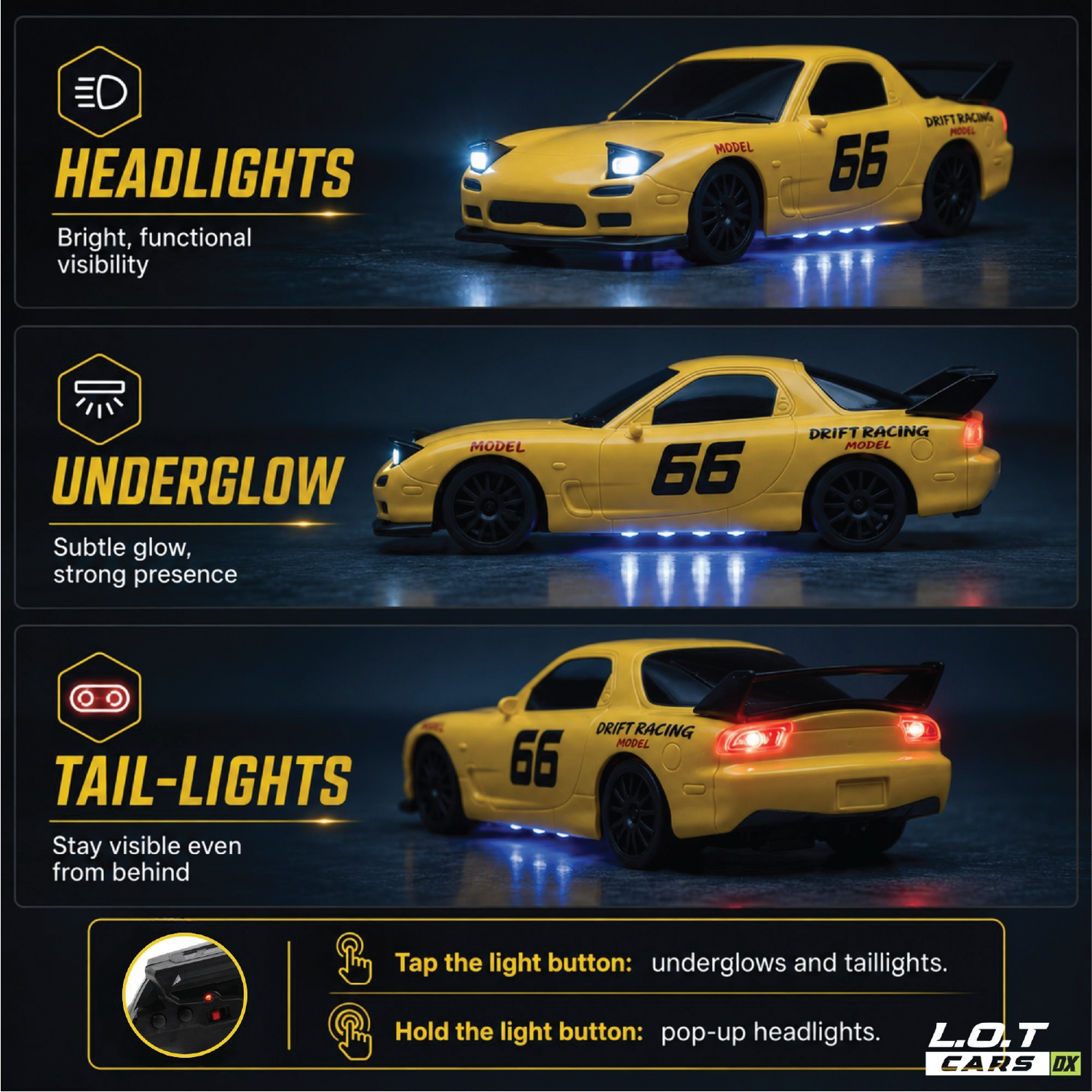 CAR VORTEX - RC DRIFT CAR