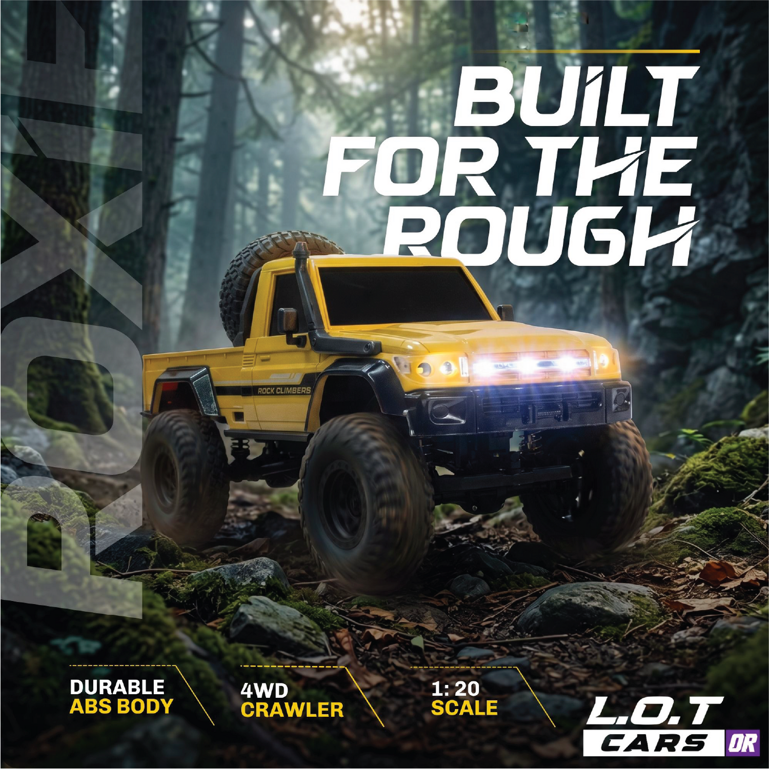 HOBBY GRADE RC CRAWLER - ROXIE